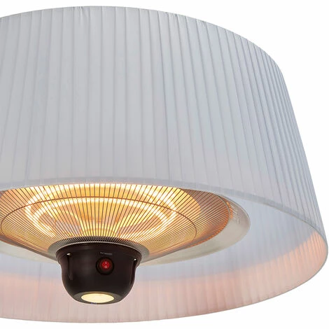 Favex - Chauffage Sirmione Suspendu Blanc - Electrique - Extérieur - Jusqu'à 8 M² - 74 X 74 X 33,5 Cm - Blanc 6 Favex - Chauffage Sirmione Suspendu Blanc - Electrique - Extérieur - Jusqu'à 8 M² - 74 X 74 X 33,5 Cm - Blanc – Image 4