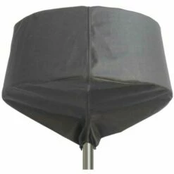 Favex -Housse Parasol électrique Sirmione - Protection UV - Anti-Vieillissement - Gris - 74 Cm - Noir