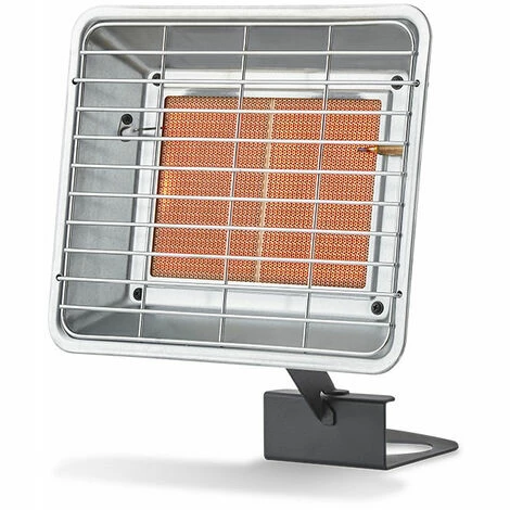 Favex - Radiant De Chantier Au Gaz à Poser 3500W - Extérieur - Brûleur Céramique Infrarouge - 2 Puissances De Chauffe - Jusqu'à 25 M² - Acier - Gris 3 Favex - Radiant De Chantier Au Gaz à Poser 3500W - Extérieur - Brûleur Céramique Infrarouge - 2 Puissances De Chauffe - Jusqu'à 25 M² - Acier - Gris