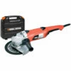 BLACK & DECKER Meuleuse D'angle Filaire - 2000W - 6500 Trs/min - 1 Disque Et Poignée Latérale 3 Positions - Livrée En Coffret -FAVEX Soldes Boutique 33360009 1