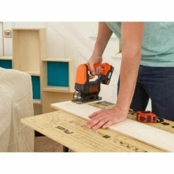 BLACK & DECKER Scie Sauteuse Sans Fil 12V Chargeur USB + 1 Lame - Sans Batterie -FAVEX Soldes Boutique 33360082 2