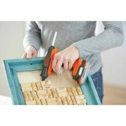 BLACK & DECKER BDCGG12S1-QW Pistolet à Colle Sans Fil - 12 V - 1,5 Ah - 28m De Surface Collée En 1 Batterie - 1 Batterie - 4 Bâtons De Colle -FAVEX Soldes Boutique 34598958 4