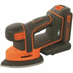 BLACK & DECKER Ponceuse De Détail Mouse Sans Fil 18V Avec Batterie 1,5AH BLACK+DECKER BDCDS18-QW
