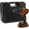 BLACK & DECKER BDCHD18K-QW Perceuse à Percussion Sans Fil - 18 V - 1,5 Ah - 2 Vitesses - 1 Batterie - Chargeur Inclus - Livrée En Coffret 1 BLACK & DECKER BDCHD18K-QW Perceuse à Percussion Sans Fil - 18 V - 1,5 Ah - 2 Vitesses - 1 Batterie - Chargeur Inclus - Livrée En Coffret -FAVEX Soldes Boutique 34599062 1