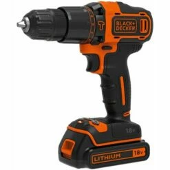 BLACK & DECKER BDCHD18K-QW Perceuse à Percussion Sans Fil - 18 V - 1,5 Ah - 2 Vitesses - 1 Batterie - Chargeur Inclus - Livrée En Coffret -FAVEX Soldes Boutique 34599062 3
