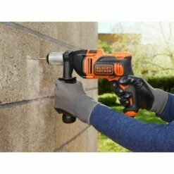 BLACK & DECKER BEH850K-QS Perceuse à Percussion Filaire - 850W - 54 400 Cps/min - 6 Accessoires - Livrée En Coffret -FAVEX Soldes Boutique 34599390 4