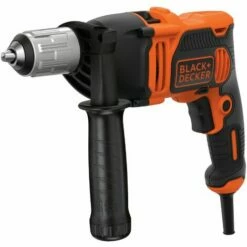 BLACK & DECKER Perceuse à Percussion Filaire - 54 400 Cps/min 850 WATTS BLACK+DECKER BEH850-QS