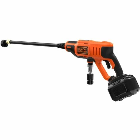 BLACK & DECKER Nettoyeur à Pression 24 Bars Sans Fil LITHIUM 18 V - 2 Ah BLACK+DECKER BCPC18D1-QW 4 BLACK & DECKER Nettoyeur à Pression 24 Bars Sans Fil LITHIUM 18 V - 2 Ah BLACK+DECKER BCPC18D1-QW – Image 2