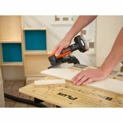 BLACK & DECKER KD900KA-QS Ponceuse De Détail Sans Fil - 12 V - 1,5 Ah - Plateau Triangulaire 89mm - 1 Batterie - 1 Abrasif Maille -FAVEX Soldes Boutique 34599465 3
