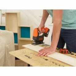 BLACK & DECKER BDCJS12S1-QW Scie Sauteuse Sans Fil - 12 V - 1,5 Ah - 1 Batterie - 1 Lame Pour Le Bois - Livrée En Sac De Rangement -FAVEX Soldes Boutique 34599481 3