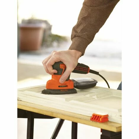 BLACK & DECKER Ponceuse Mouse Filaire 120W Avec Accessoires BLACK+DECKER KA2000-QS 5 BLACK & DECKER Ponceuse Mouse Filaire 120W Avec Accessoires BLACK+DECKER KA2000-QS – Image 3