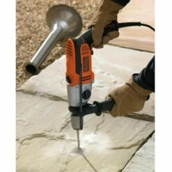 BLACK & DECKER Perceuse Visseuse Filaire 1100W Livrée En Coffret BLACK+DECKER KR1102K-QS 8 BLACK & DECKER Perceuse Visseuse Filaire 1100W Livrée En Coffret BLACK+DECKER KR1102K-QS -FAVEX Soldes Boutique 34599660 3