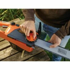 BLACK & DECKER Tronçonneuse 45 Cm - 2200 W - Tendeur De Chaîne Sans Outil BLACK+DECKER CS2245-QS -FAVEX Soldes Boutique 34599663 4