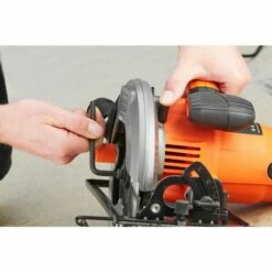 BLACK & DECKER Scie Circulaire Filaire - 5500 Rpm 1500W BLACK+DECKER CS1550-QS -FAVEX Soldes Boutique 34599664 5