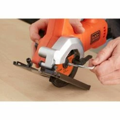BLACK & DECKER Mini Scie Circulaire Filaire 400W - 3600 Tours/min BLACK+DECKER BES510-QS -FAVEX Soldes Boutique 34599688 4