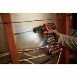 BLACK & DECKER Perceuse/visseuse 18V 2 Vitesses Dans Coffret Avec 1 Batterie 1,5Ah Et Chargeur - BLACK+DECKER BDCDD186K-QW -FAVEX Soldes Boutique 34599694 5