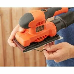 BLACK & DECKER Ponceuse Vibrante Filaire 150W BLACK+DECKER BEW220-QS -FAVEX Soldes Boutique 34599695 4