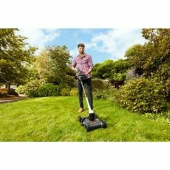 BLACK & DECKER Socle De Tonte 4 Roues Outils 3-en-1 - 28-30cm BLACK+DECKER CM100-XJ -FAVEX Soldes Boutique 34599697 5