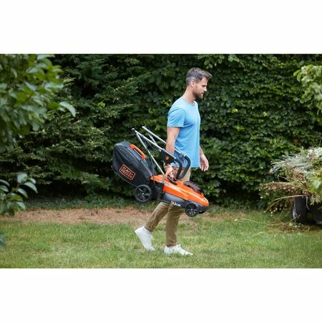 BLACK & DECKER Tondeuse 33cm - Sans Fil LITHIUM 36V - 2,5Ah BLACK+DECKER BCMW3336L1-QW 6 BLACK & DECKER Tondeuse 33cm - Sans Fil LITHIUM 36V - 2,5Ah BLACK+DECKER BCMW3336L1-QW – Image 4