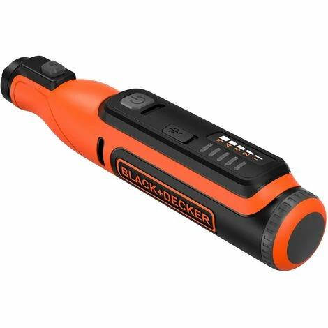 BLACK & DECKER Outil Multifonction Rotatif 7,2 V, 1,5 Ah, 53 Accessoires Dans Sa Mallette BLACK+DECKER BCRT8IK-XJ 4 BLACK & DECKER Outil Multifonction Rotatif 7,2 V, 1,5 Ah, 53 Accessoires Dans Sa Mallette BLACK+DECKER BCRT8IK-XJ – Image 2