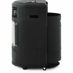 Favex - Chauffage D'appoint à Gaz Volga - Prêt à L'emploi Livré Avec Tuyau Et Détendeur - Infrableu Effet Feu De Cheminée - 6 Puissances De Chauffe Thermostat - Jusqu'à 40 M2 - Noir - Noir -FAVEX Soldes Boutique 41044237 3