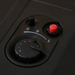 Favex - Chauffage D'appoint à Gaz Volga - Prêt à L'emploi Livré Avec Tuyau Et Détendeur - Infrableu Effet Feu De Cheminée - 6 Puissances De Chauffe Thermostat - Jusqu'à 40 M2 - Noir - Noir -FAVEX Soldes Boutique 41044237 4