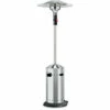 Favex - Parasol Chauffant Gaz Cosy Elegance Inox - Exterieur - 3 à 8 KW - 12m² - Prêt à L'emploi Livré Avec Tuyau Et Détendeur - 76 X 76 X 218 - Argent