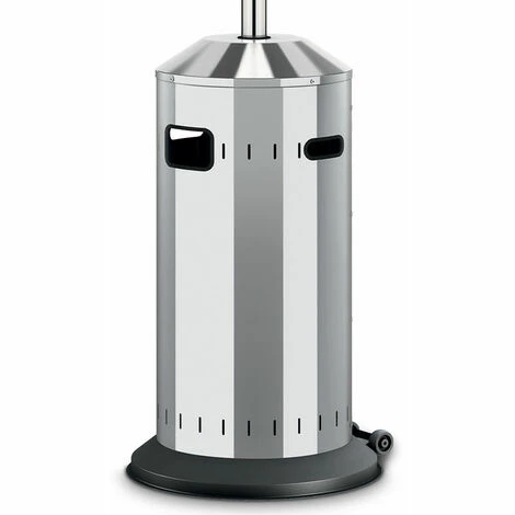 Favex - Parasol Chauffant Gaz Cosy Elegance Inox - Exterieur - 3 à 8 KW - 12m² - Prêt à L'emploi Livré Avec Tuyau Et Détendeur - 76 X 76 X 218 - Argent 6 Favex - Parasol Chauffant Gaz Cosy Elegance Inox - Exterieur - 3 à 8 KW - 12m² - Prêt à L'emploi Livré Avec Tuyau Et Détendeur - 76 X 76 X 218 - Argent – Image 4