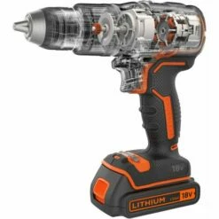 BLACK & DECKER Perceuse à Percussion Sans Fil Brushless 18v 50 Accessoires 4ah + 2.5ah BLACK+DECKER - BL188ME2SA-QW -FAVEX Soldes Boutique 53697208 3