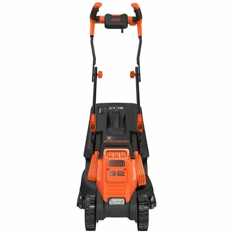 BLACK & DECKER Tondeuse électrique 1200W BLACK+DECKER Largeur Coupe 32cm BEMW451BH-QS Surfaces Jusqu'à 300m² 4 BLACK & DECKER Tondeuse électrique 1200W BLACK+DECKER Largeur Coupe 32cm BEMW451BH-QS Surfaces Jusqu'à 300m² – Image 2