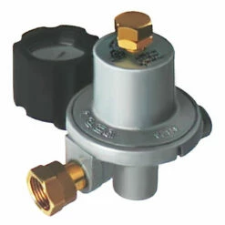 Détendeur Haute Pression Propane Réglable Avec Manomètre + Bonnette 40kg/h - Ec.3/4 / M20x150 - Favex