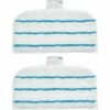 BLACK & DECKER 2 Patins En Microfibre Rectangulaires Multi-surfaces Pour Balais Vapeur BLACK+DECKER -FAVEX Soldes Boutique 72321429 1
