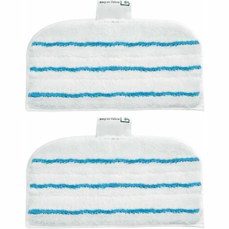 BLACK & DECKER 2 Patins En Microfibre Rectangulaires Multi-surfaces Pour Balais Vapeur BLACK+DECKER 2 BLACK & DECKER 2 Patins En Microfibre Rectangulaires Multi-surfaces Pour Balais Vapeur BLACK+DECKER